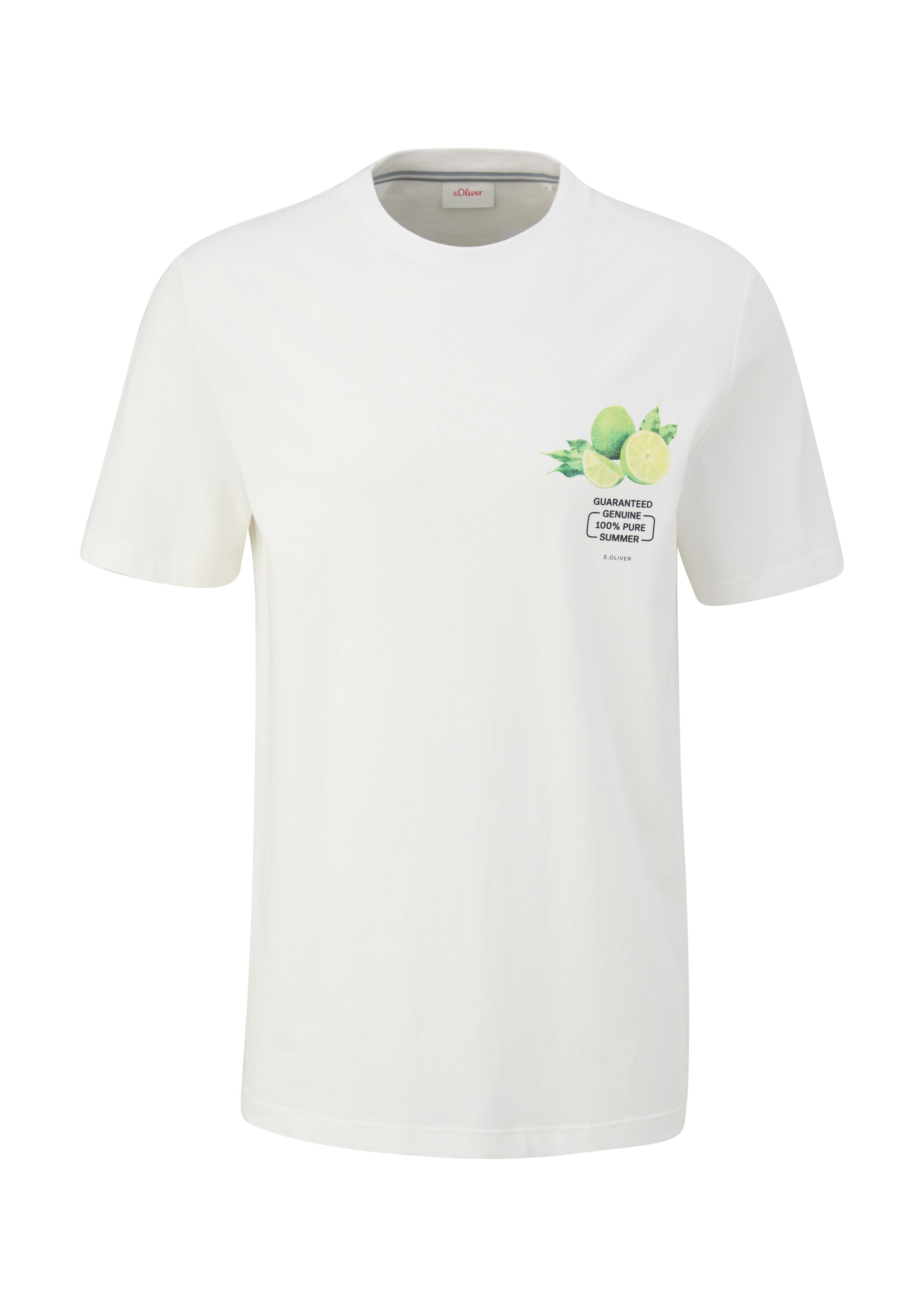 s.Oliver Shirt in Weiß: Vorderseite