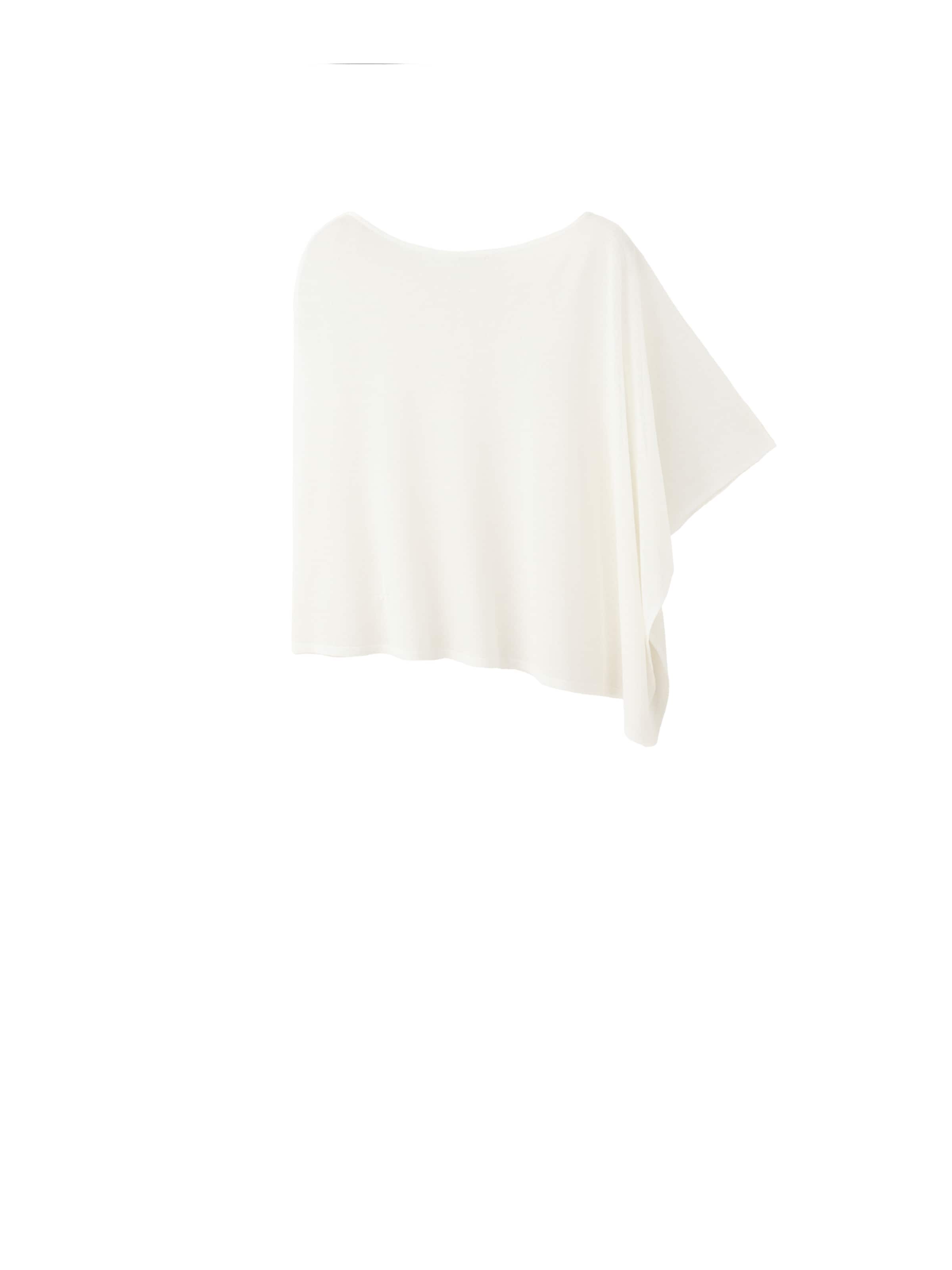 MANGO Cape 'ARGON' in White: front