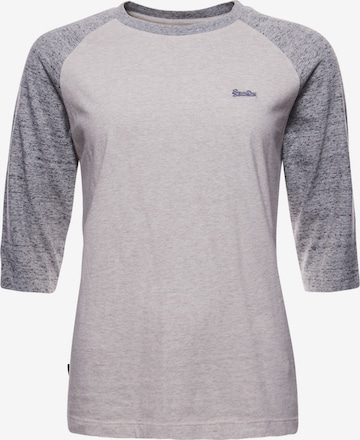 T-shirt Superdry en gris : devant