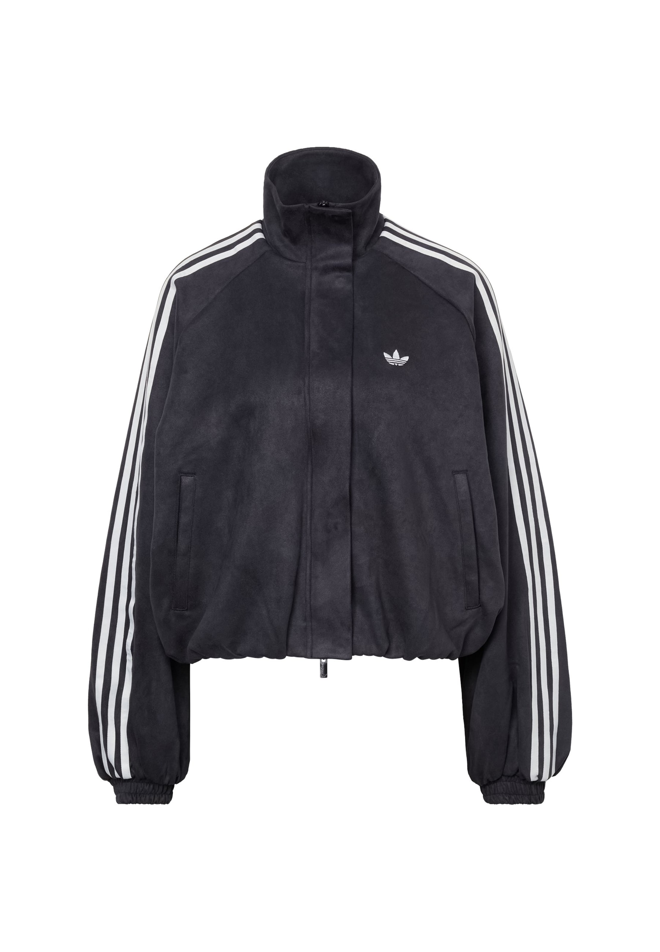 ADIDAS ORIGINALS Демисезонная куртка в Черный: спереди