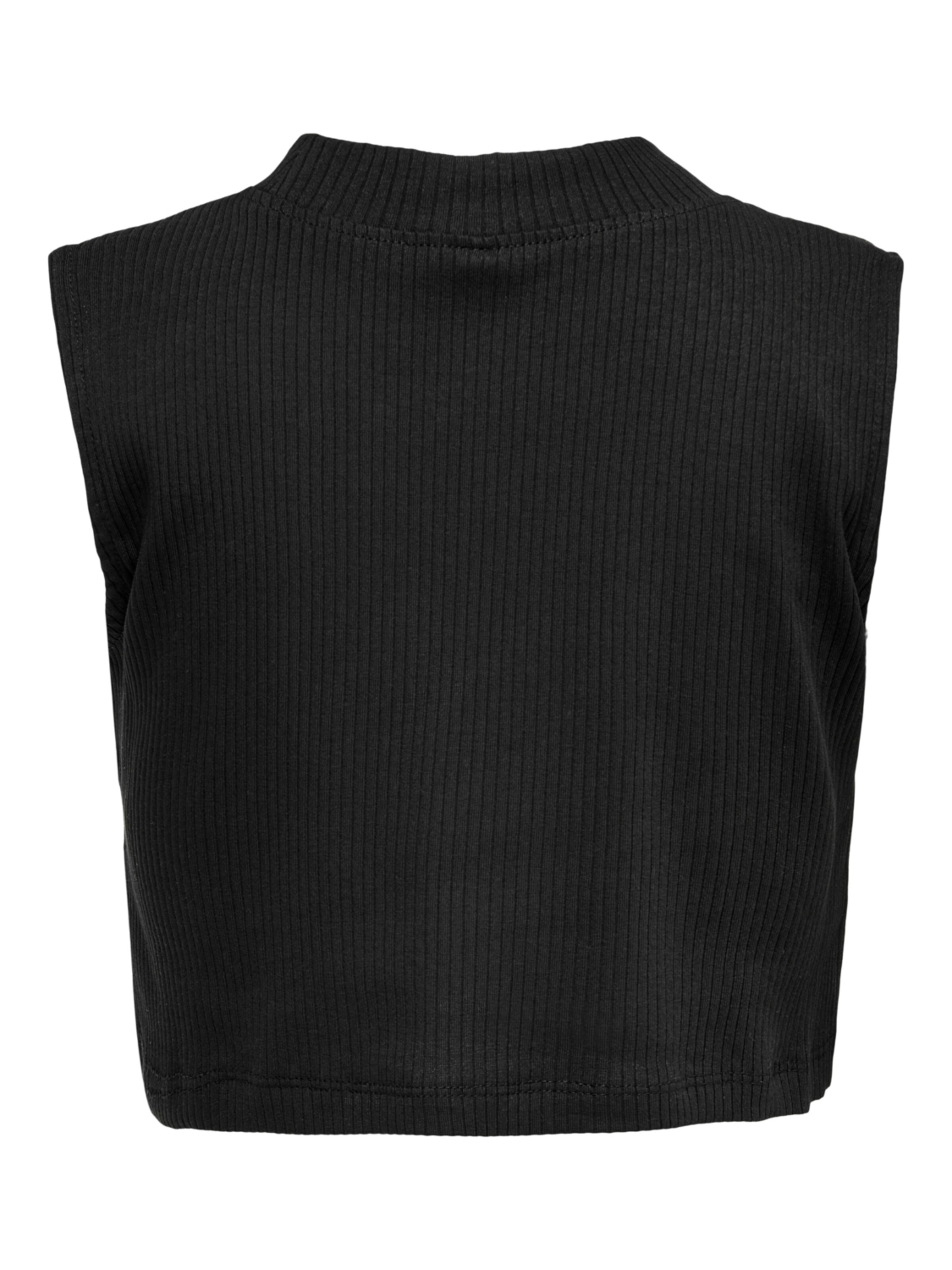 ONLY GIRLS - Top 'Linea' en negro