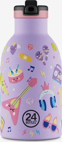 24Bottles Drinking Bottle 'Kids Clima' in Purple: front