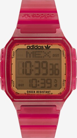 ADIDAS ORIGINALS Digitaluhr in Pink: predná strana