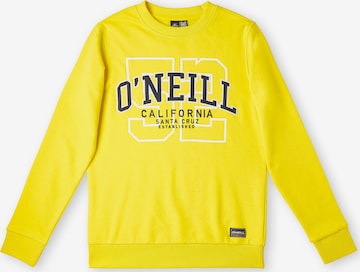 O'NEILL Sweatshirt 'Surf State' in Yellow: front