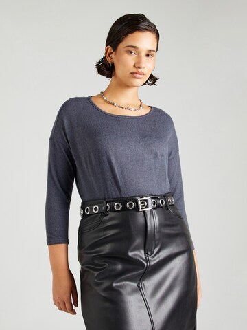 ONLY Carmakoma Shirt 'CARALBA' in Blau: Vorderseite