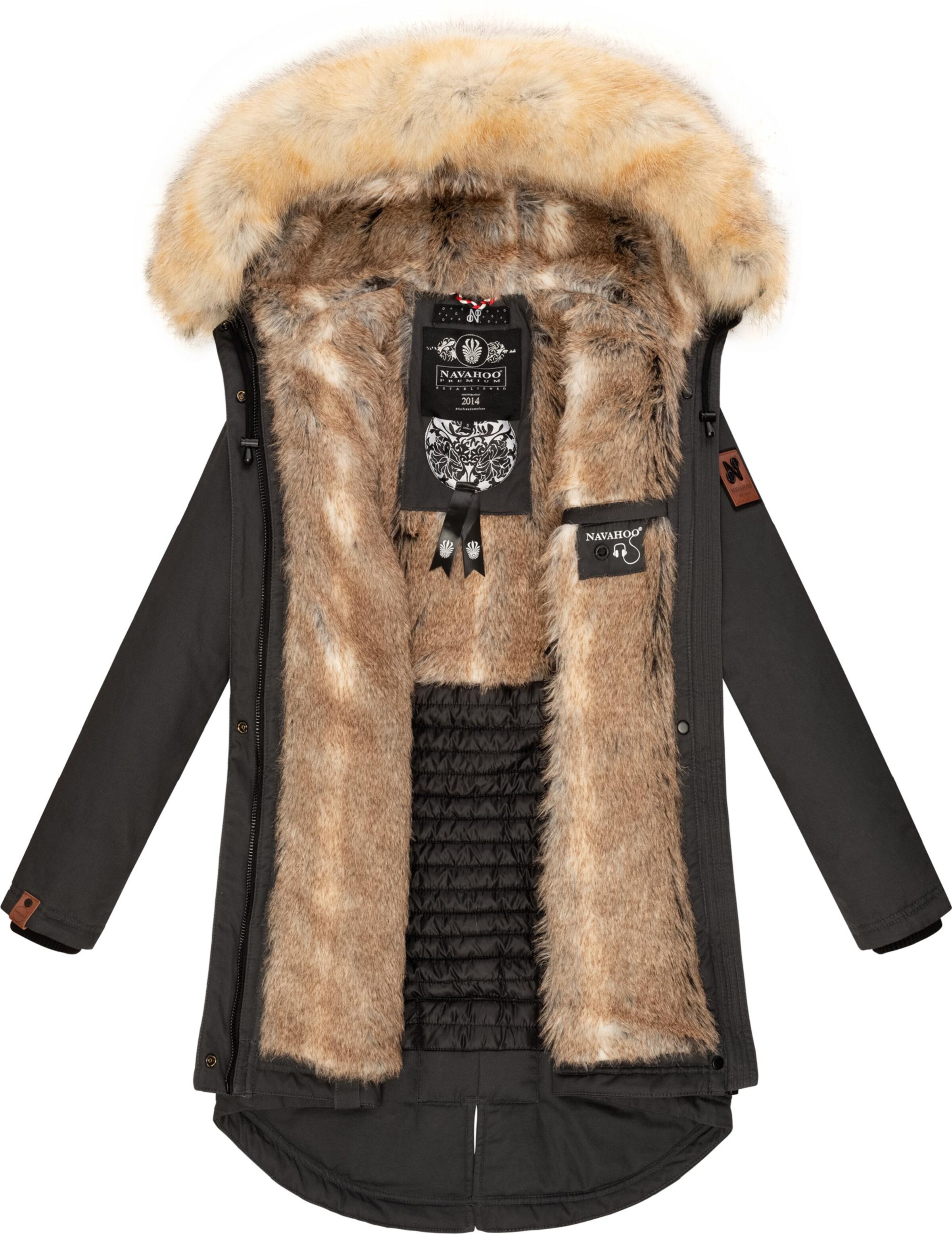 NAVAHOOZimska parka - siva boja