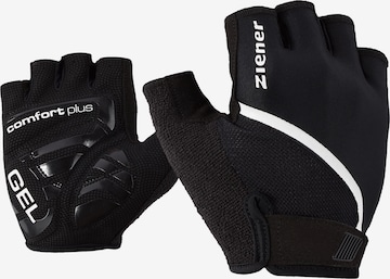 ZIENER Athletic Gloves 'Celal' in Black: front