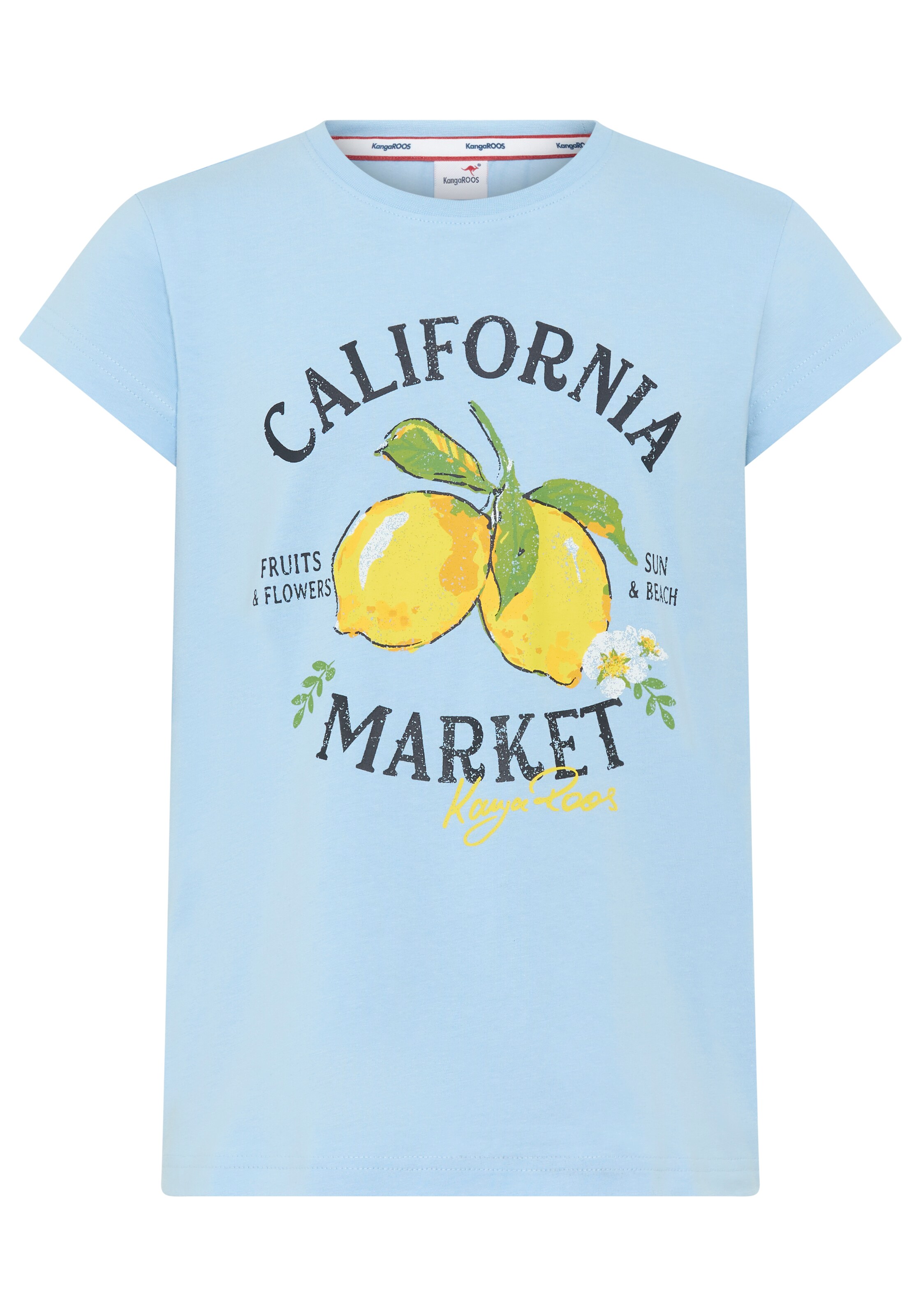 KangaROOS Shirt in Blue: front