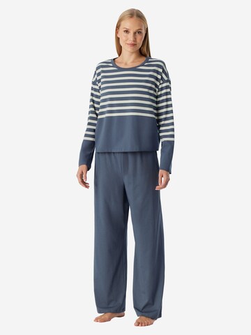 SCHIESSER Pyjama 'Casual Nightwear' in Grijs