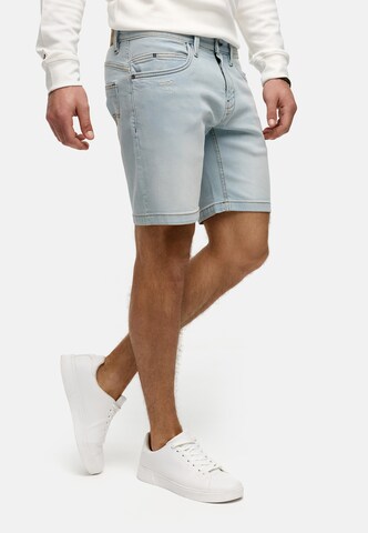 Coupe slim Jean 'Fly' INDICODE JEANS en bleu
