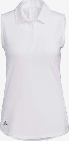 ADIDAS GOLF Performance Shirt 'Ultimate 365 Solid' in White: front