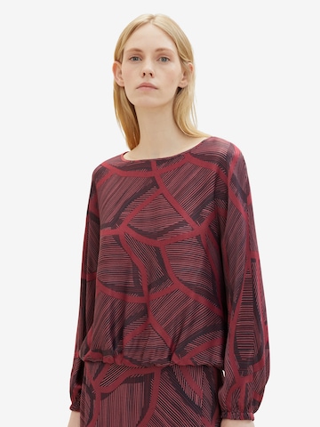 TOM TAILOR Blouse in Rood