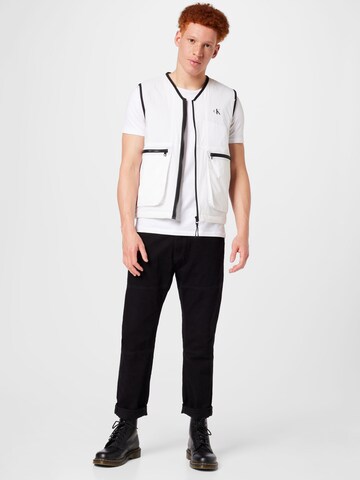 Calvin Klein Jeans Vest, värv valge