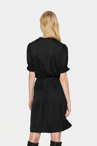 SAINT TROPEZ Skjortklänning 'Nunni' i svart