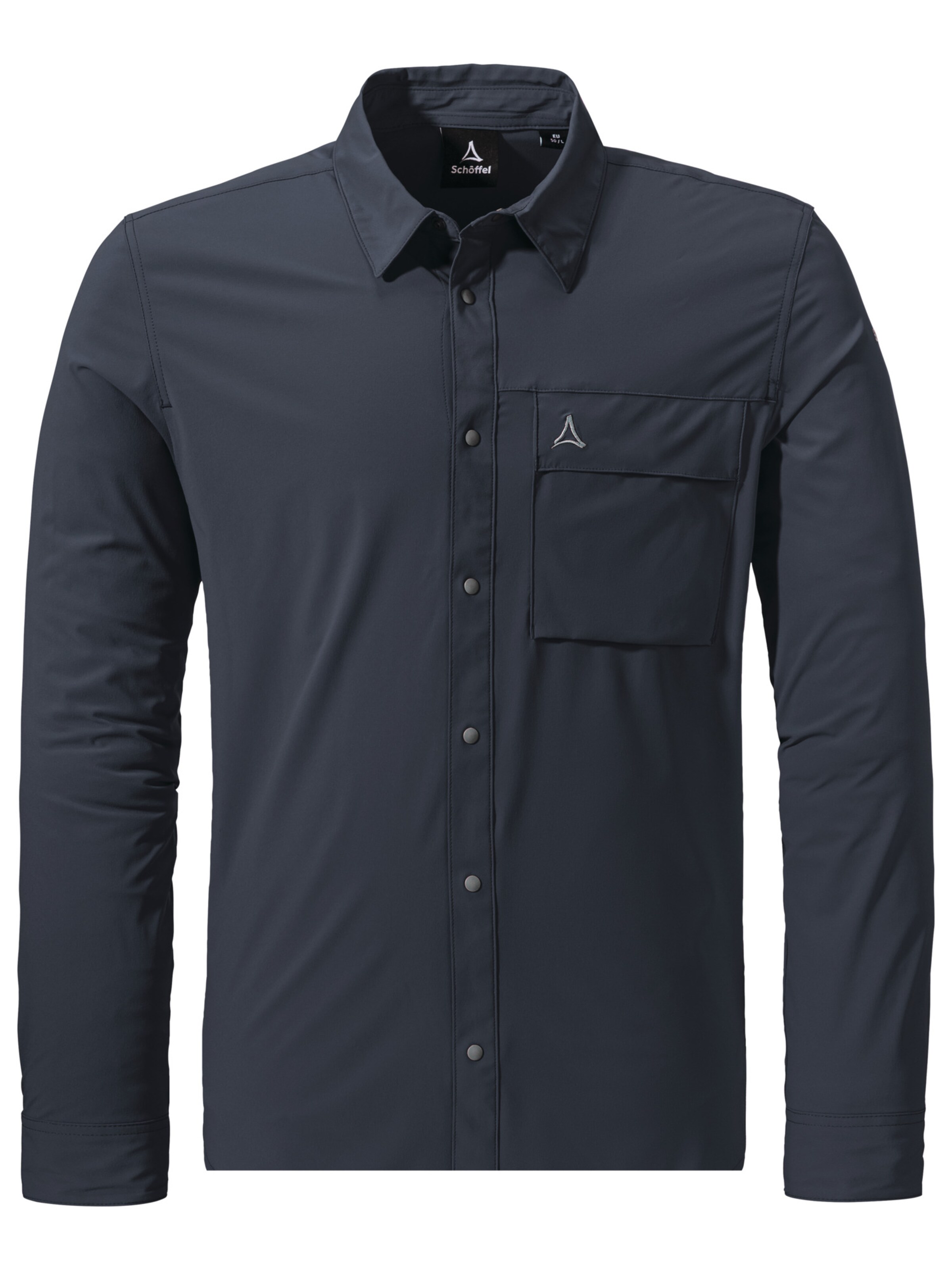 Coupe regular Chemise fonctionnelle ' Hiking Shirt Style Dunajec MNS ' Schöffel en bleu : devant