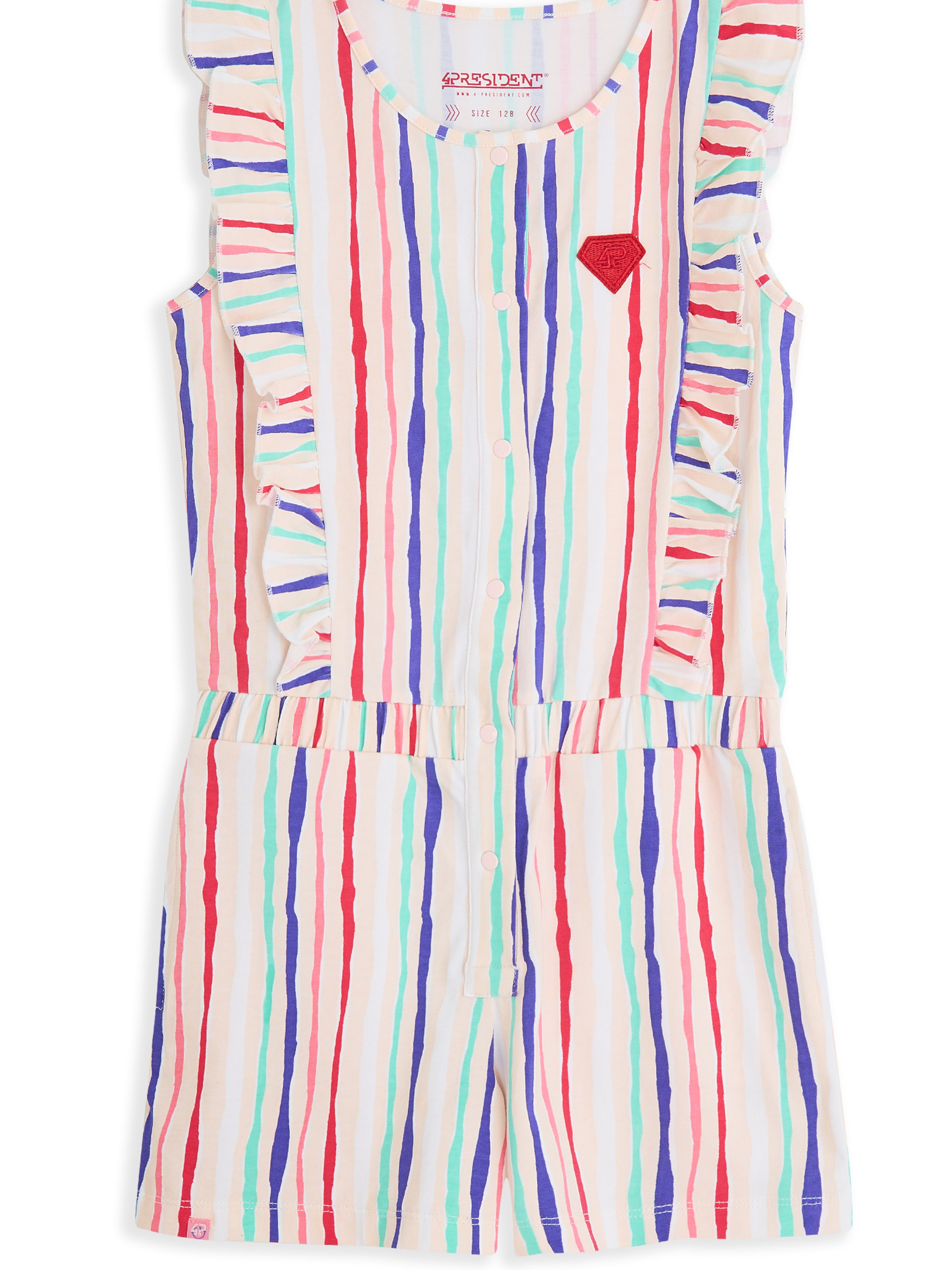 4PRESIDENT Overall 'Natasha'‌‌ in Pink: Vorderseite