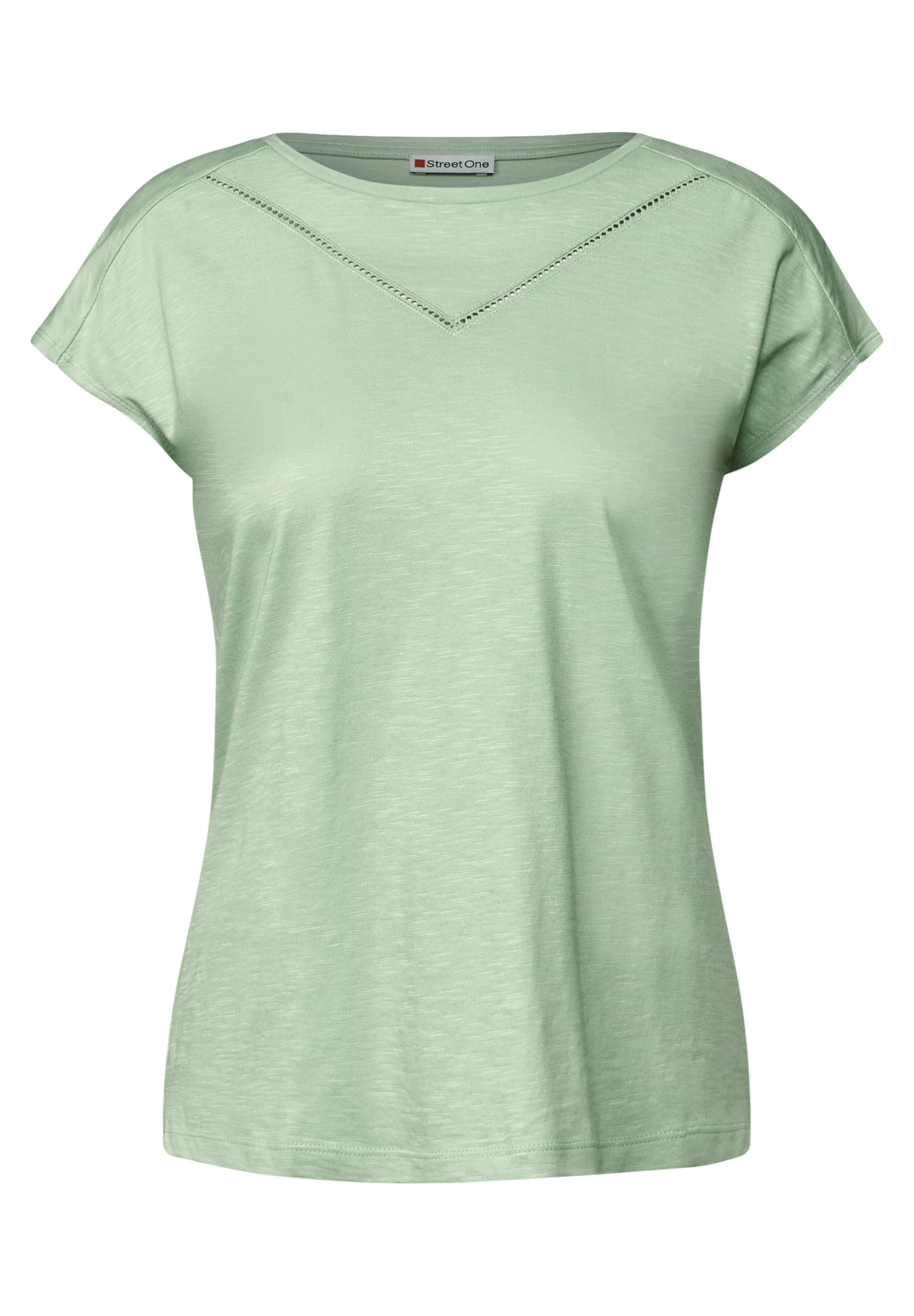STREET ONE Shirt in Green: front