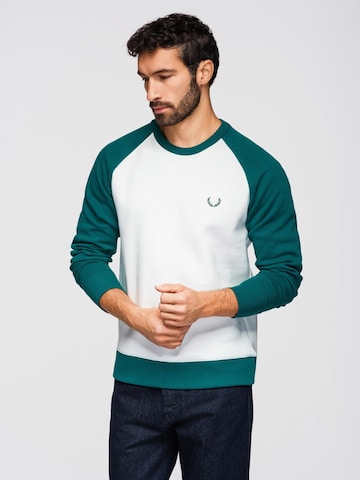 Sweat-shirt Ombre en vert