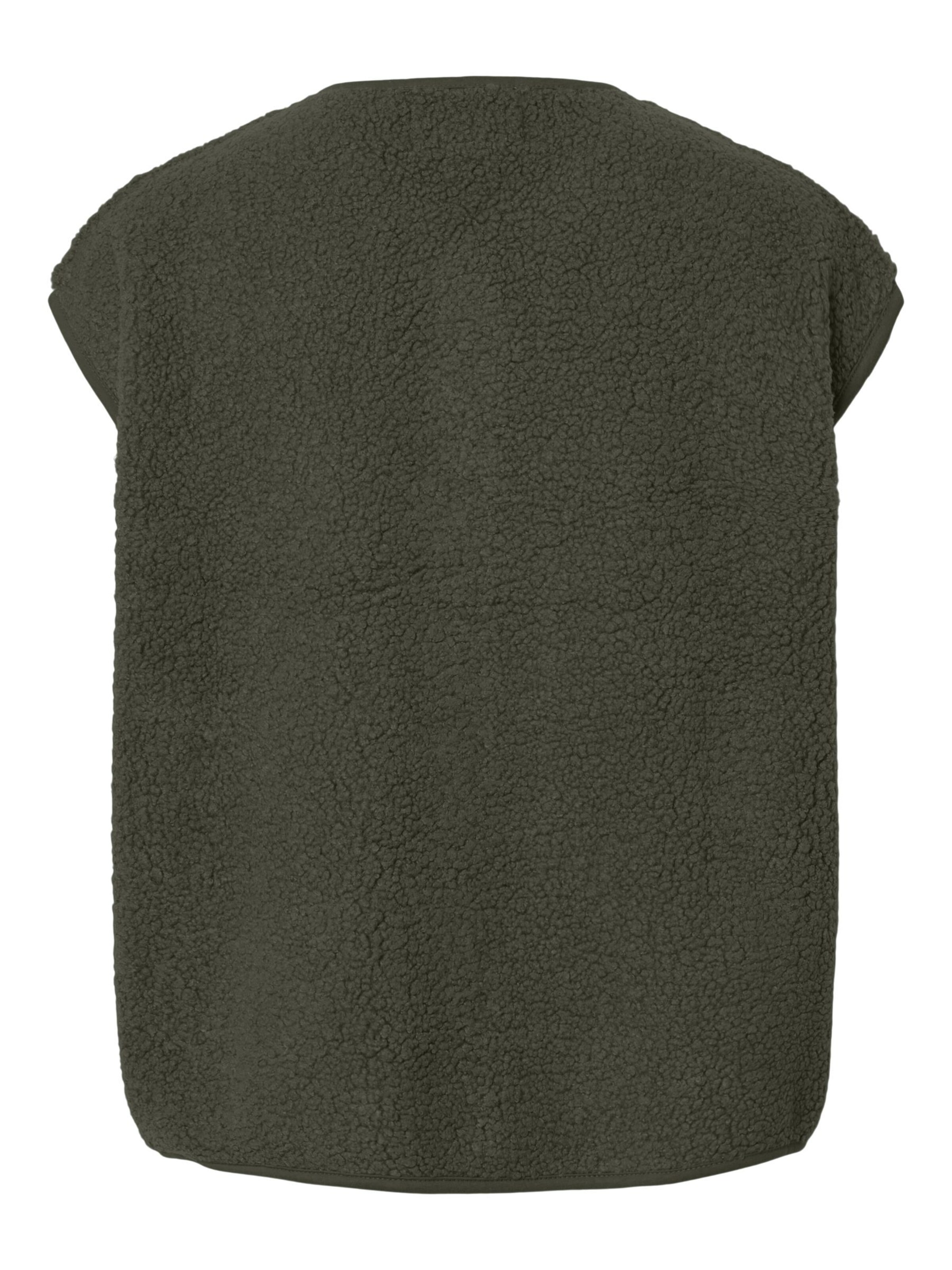 Gilet 'PCKatty' PIECES en vert