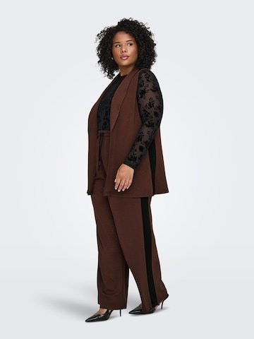 Gilet de costume 'CARLEAH' ONLY Carmakoma en marron
