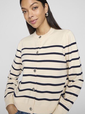 VILA Knit cardigan in Beige