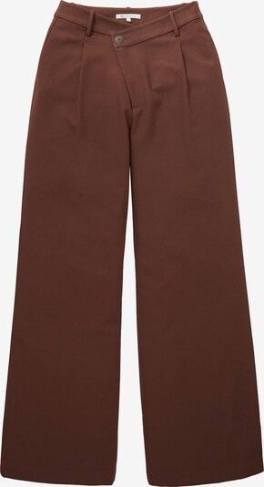 Klostuotos kelnės iš TOM TAILOR DENIM, spalva – ruda, Prekių apžvalga