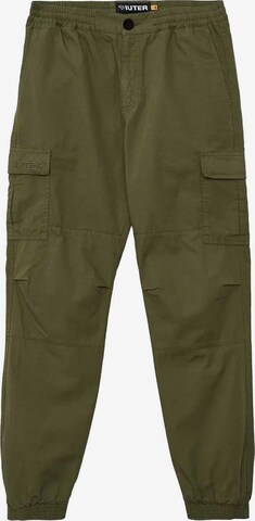 IUTER Cargo Pants in Green: front