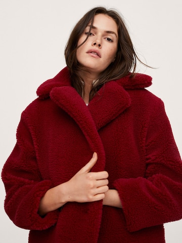 MANGO Between-Seasons Coat 'Currito' in Red