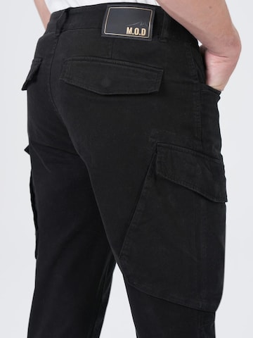 M.O.D MIRACLE OF DENIM Regular Cargobroek in Zwart