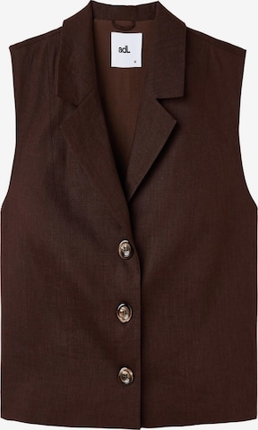 Gilet adl en marron : devant