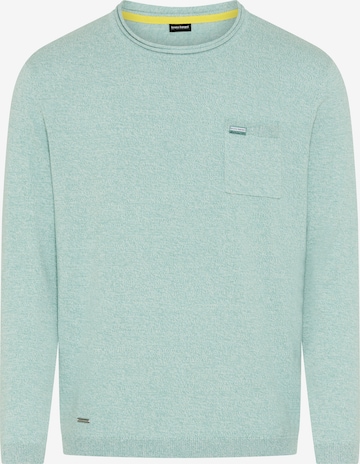 Bruno Banani LM Pullover in Grün: Vorderseite