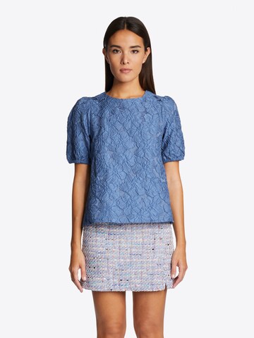 Rich & Royal - Blusa em azul: frente