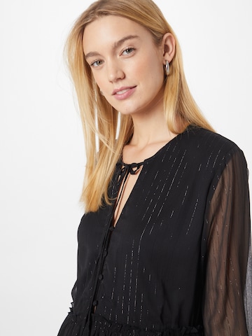 SISTERS POINT Shirt dress 'ULIA' in Black