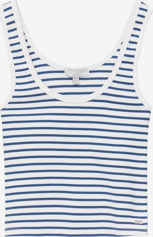 Pull&Bear Top in Blau: predná strana