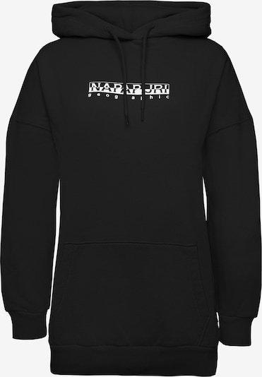 NAPAPIJRI Sweatshirt in schwarz / weiß, Produktansicht