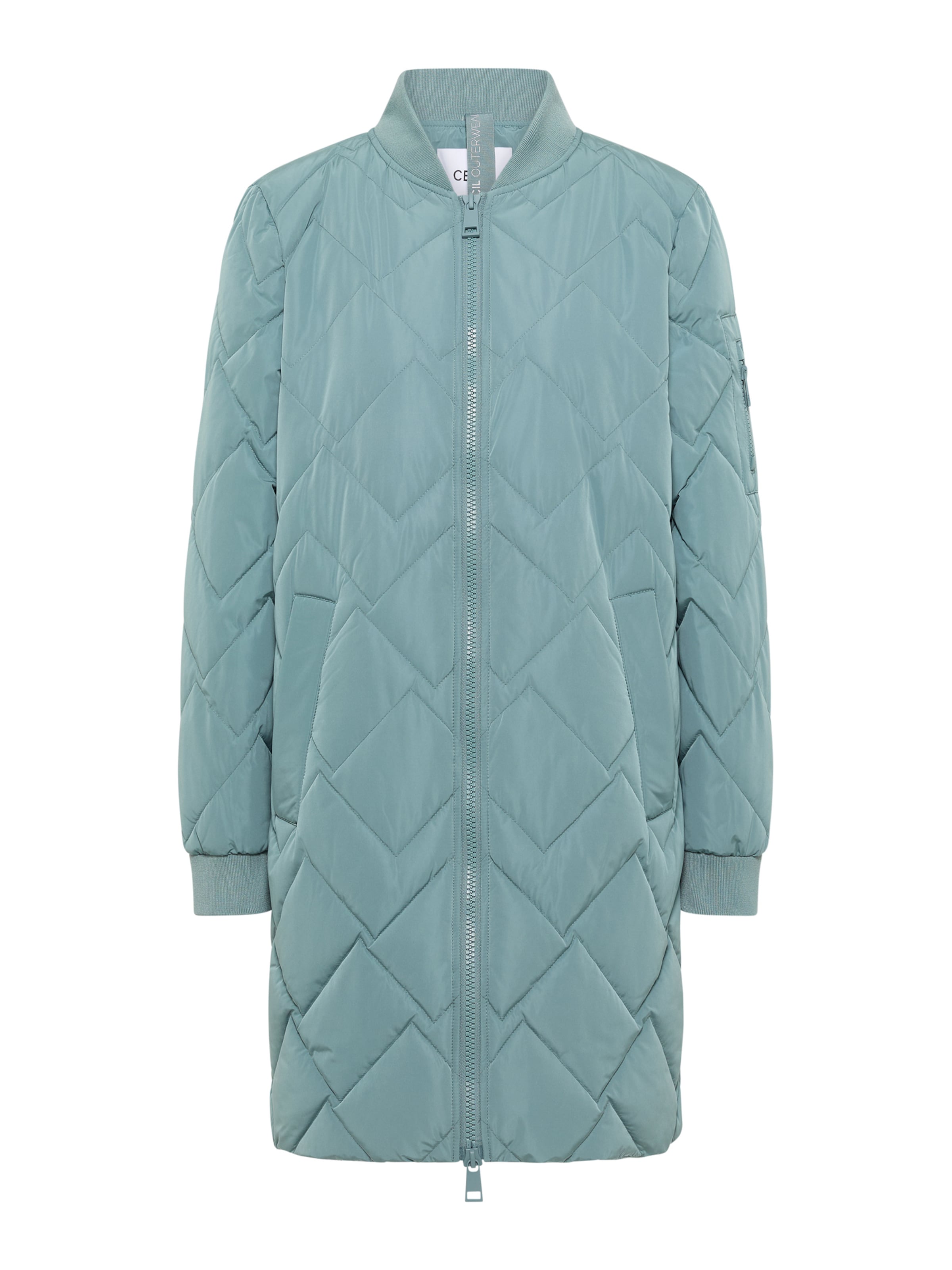 CECIL Mantel in Grün: Vorderseite