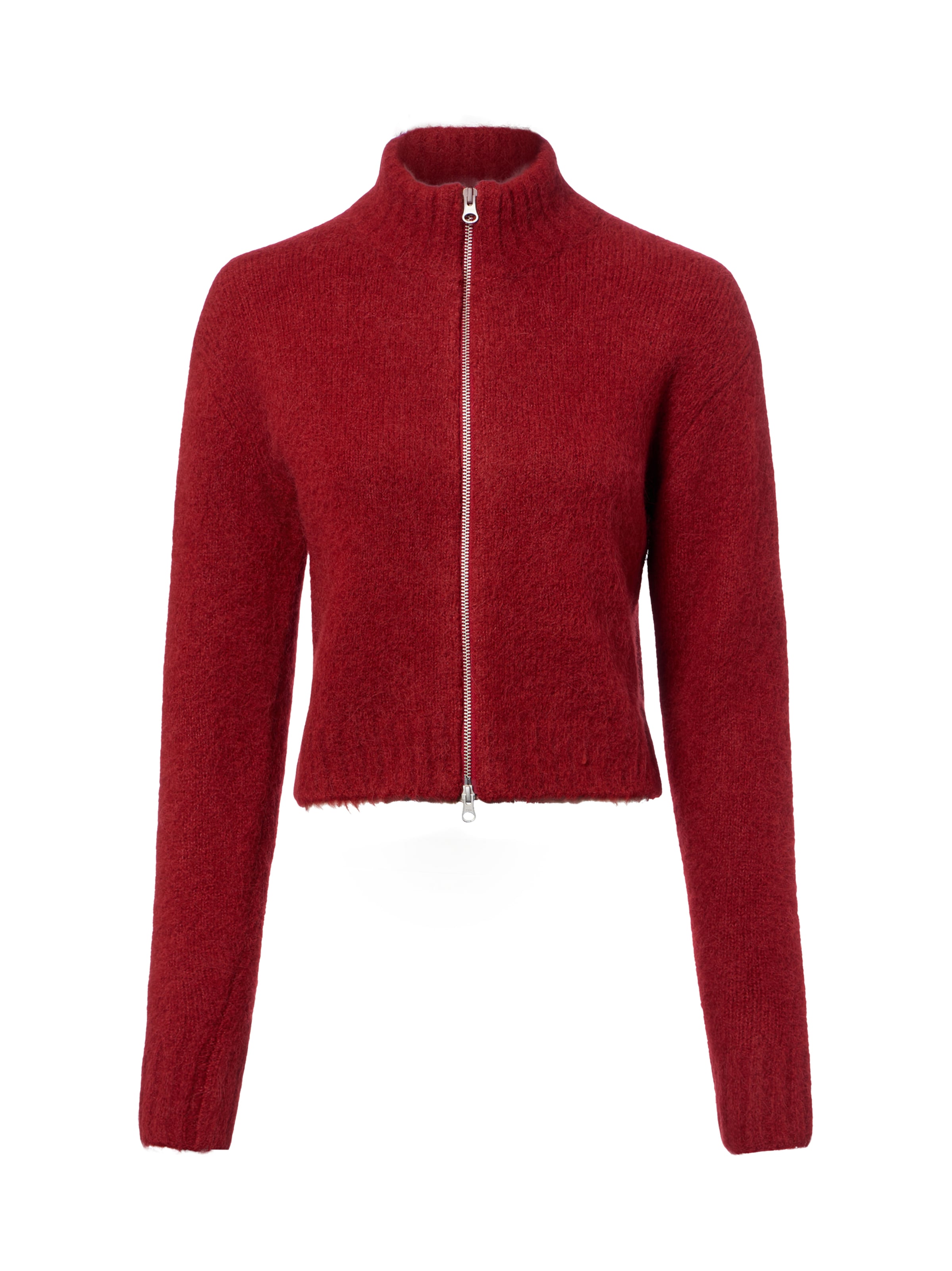 Cardigan 'Jeanne' Samsøe Samsøe en rouge : devant