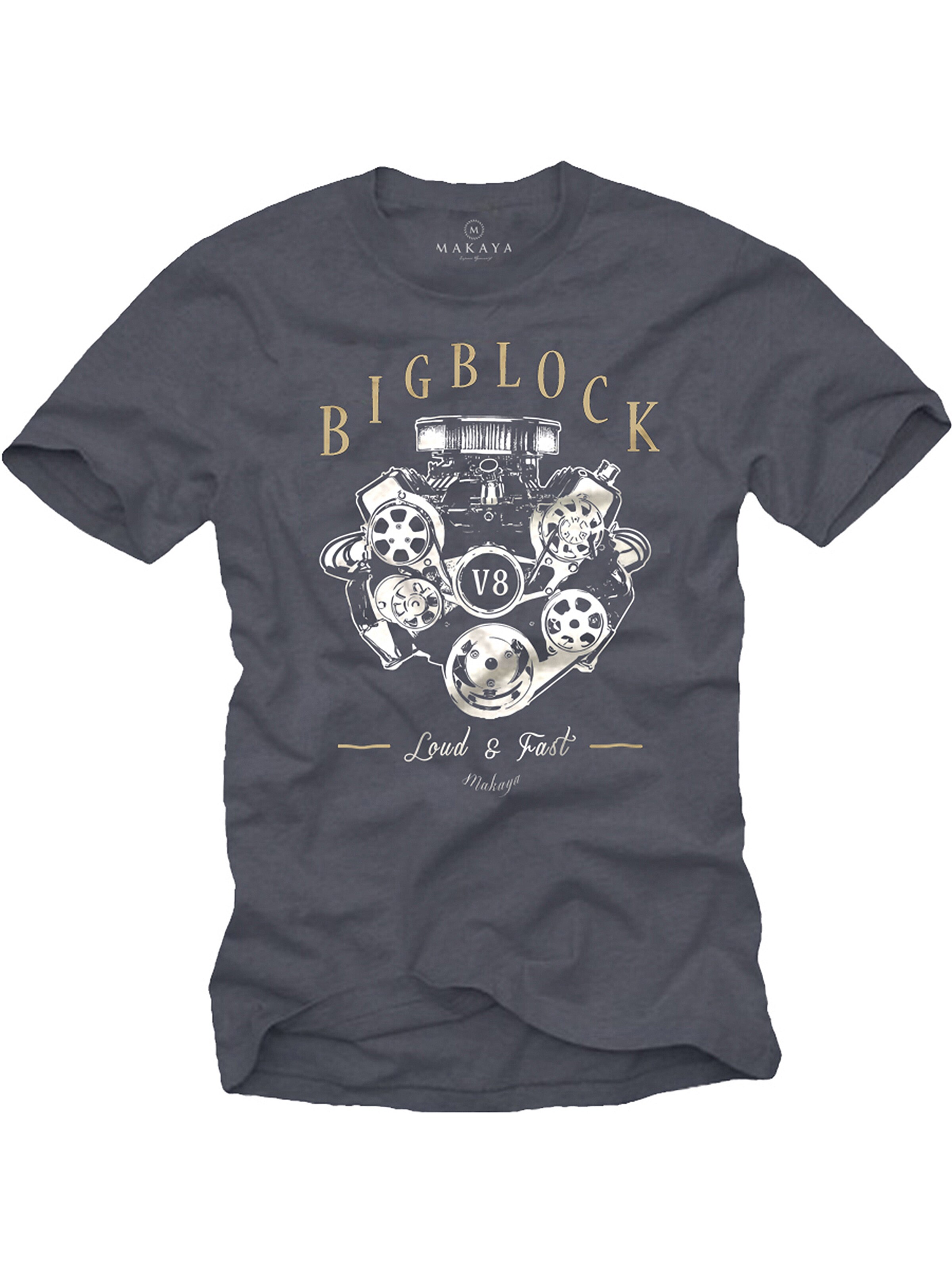 MAKAYA Shirt in Grey: front