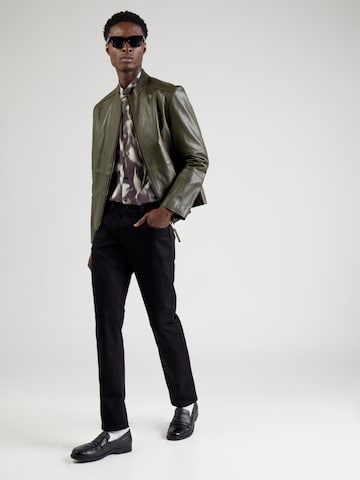 Coupe slim Jean 'Pittsburgh' INDICODE en noir