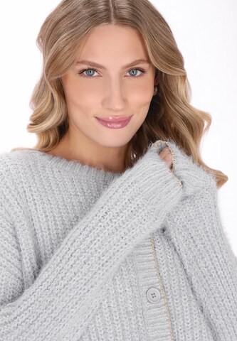 DreiMaster Vintage - Casaco de malha em cinzento