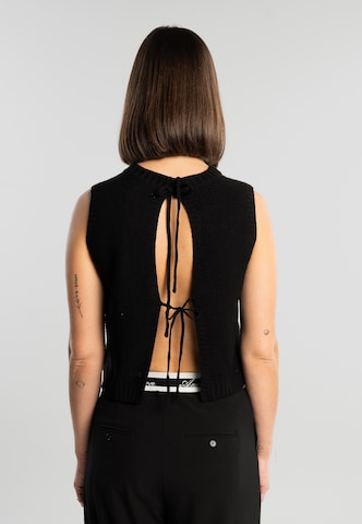 Another Cotton Lab - Pullover 'Apple' em preto