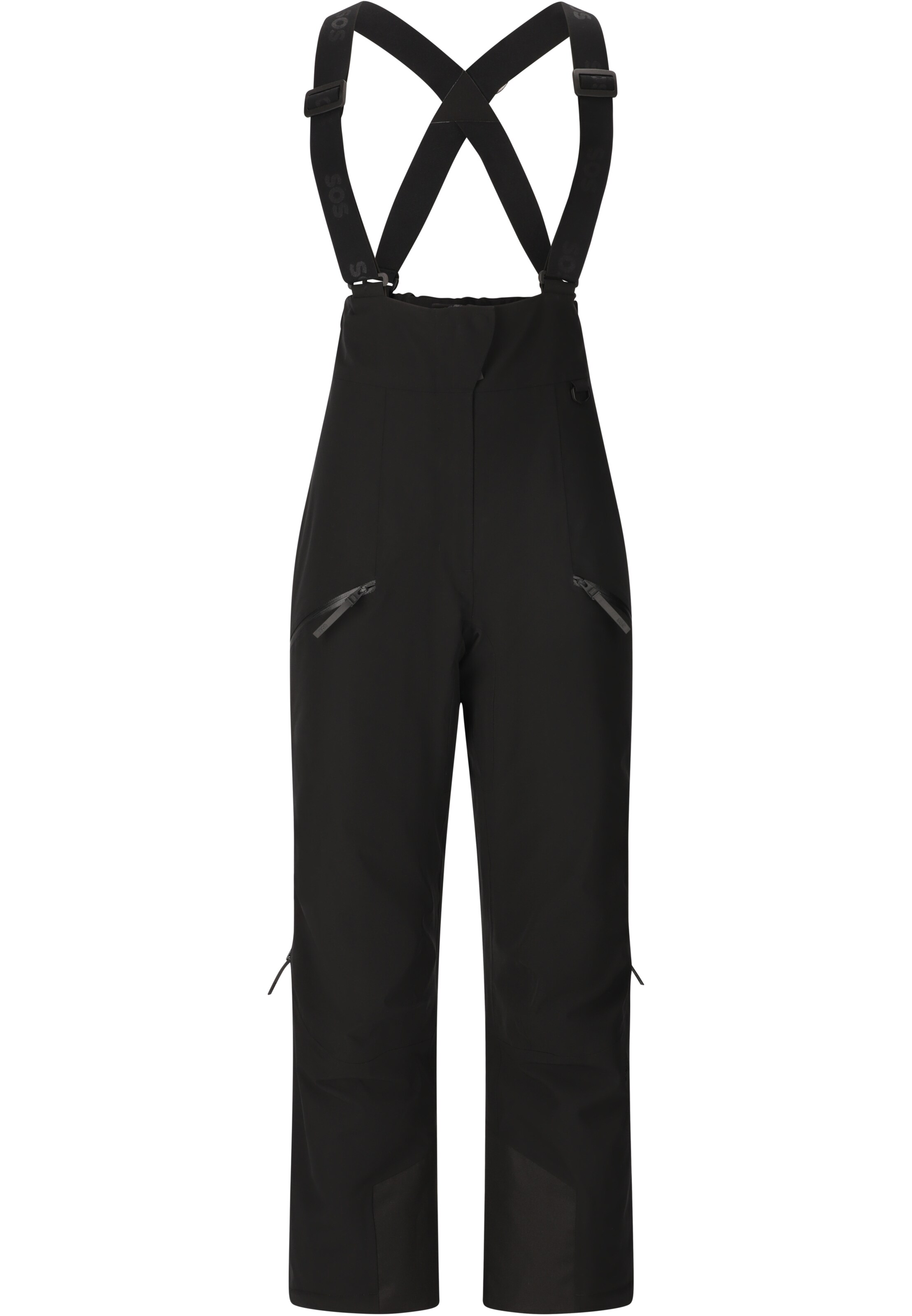 SOS Regular Workout Pants 'Cosmos' in Black: front
