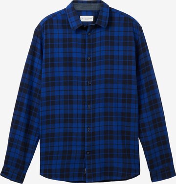 TOM TAILOR Regular fit Button Up Shirt in Blue: front