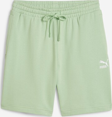 PUMA - Regular Calças 'BETTER CLASSICS' em verde: frente