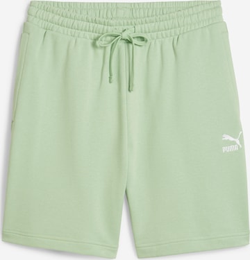 PUMA Regular Broek 'BETTER CLASSICS' in Groen: voorkant