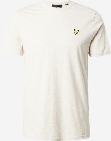 Maglietta di Lyle & Scott in beige: frontale