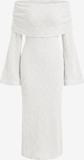 Megzta suknelė iš Imily Bela, spalva – balta, Prekių apžvalga