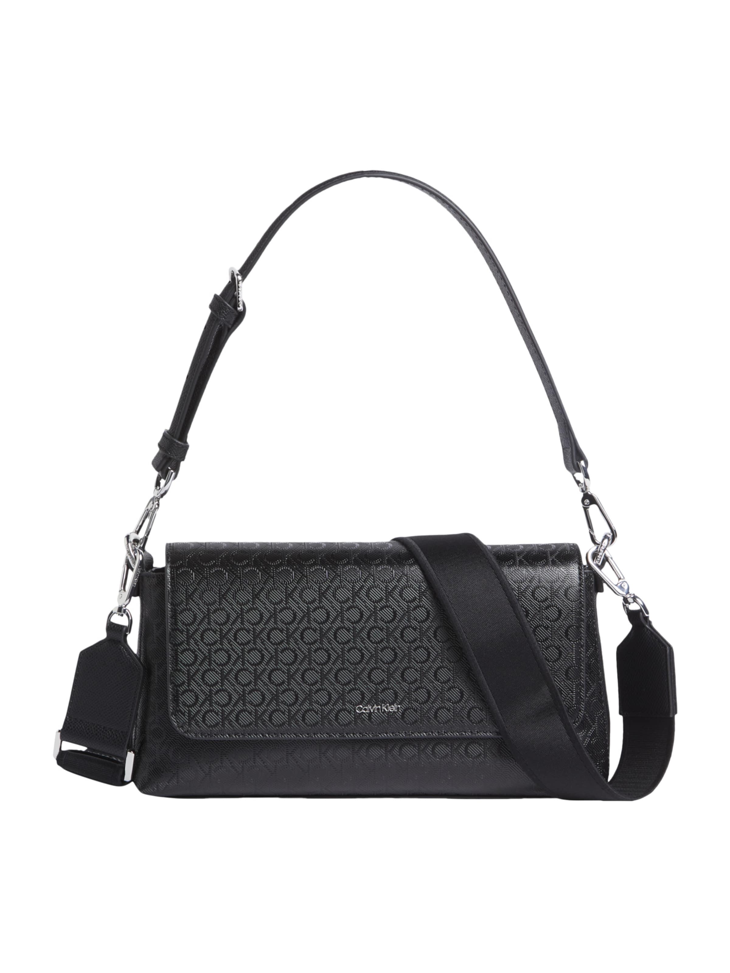 Calvin Klein Skuldertaske i sort: forside