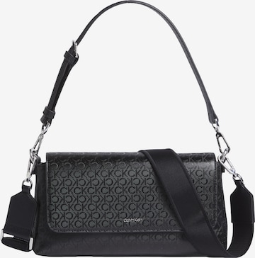 Calvin KleinTorba za na rame - crna boja: prednji dio
