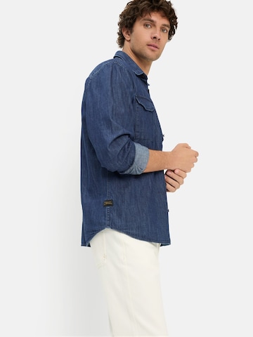 CAMEL ACTIVE Regular fit Button Up Shirt in Blue